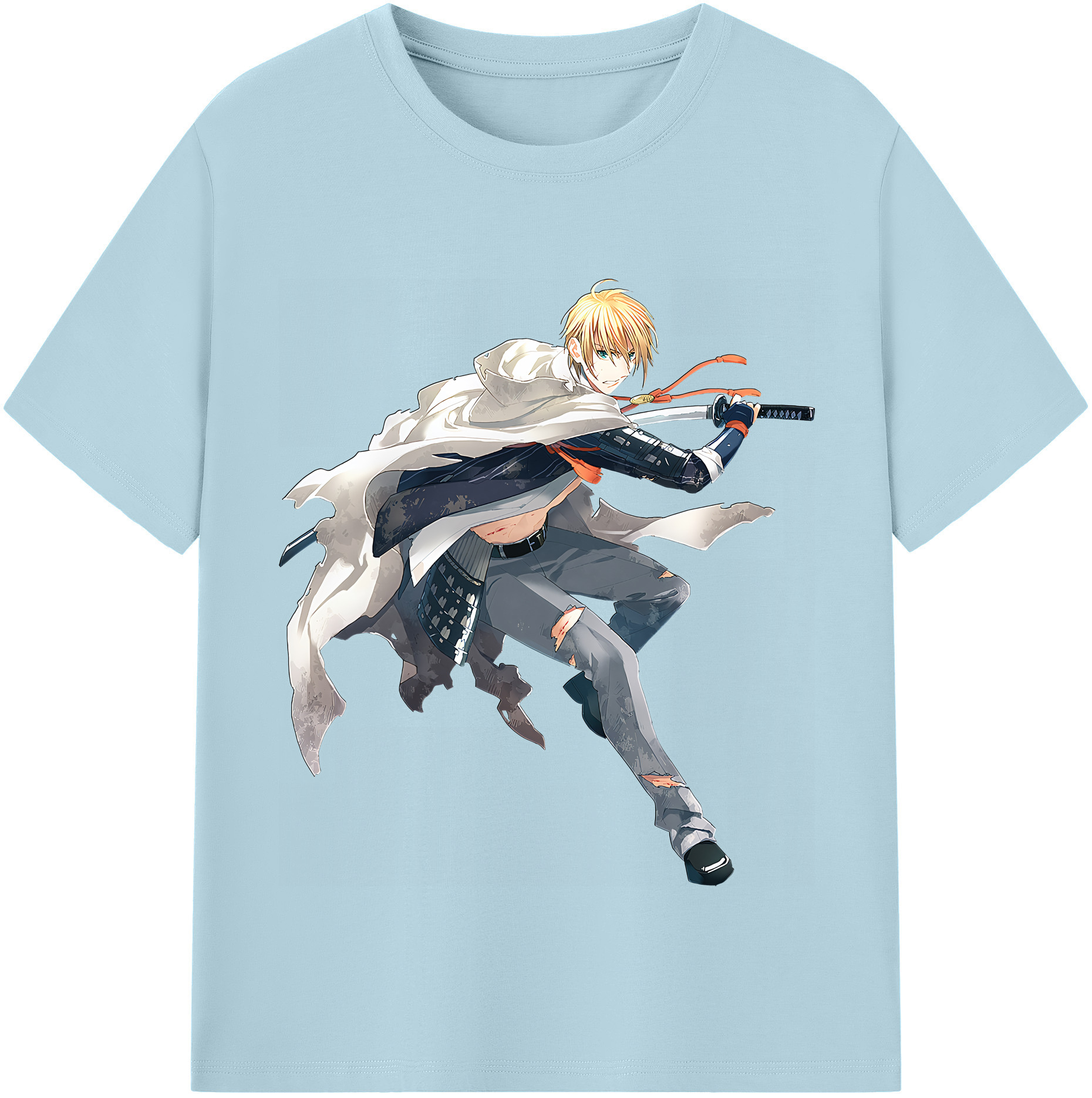 （画像用） 刀剣乱舞 Touken Ranbu 綿100％半袖Tシャツ（フロントプリント）